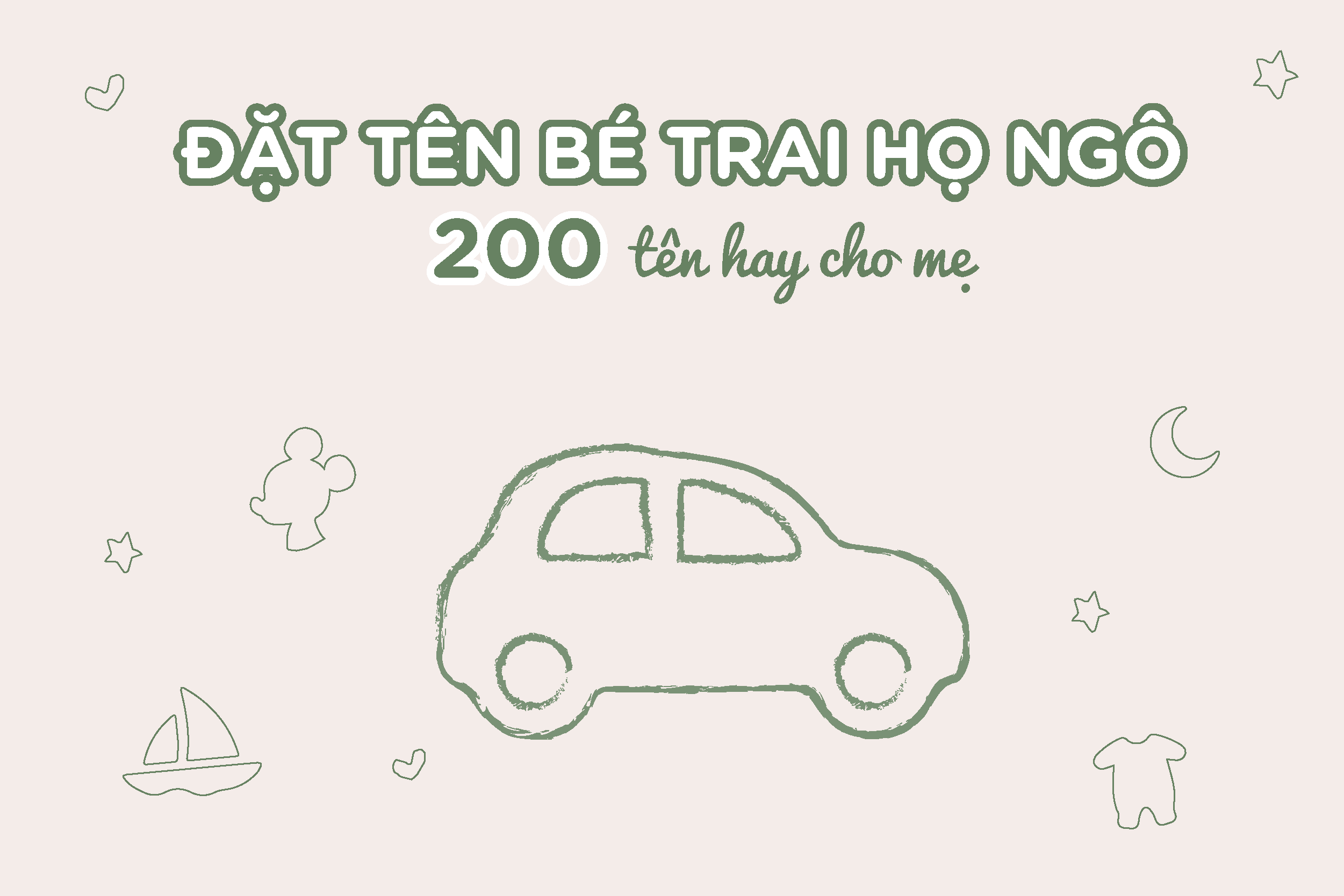 Top 100+ tên bé trai họ Ngô 2025 – Mạnh mẽ & tiền đồ rộng mở