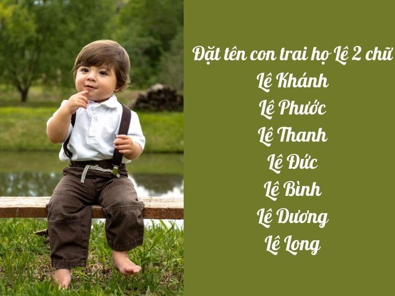 Gợi Ý Tên Bé Trai Họ Lê Mang Ý Nghĩa Tài Lộc, Bình An Cho Năm 2025