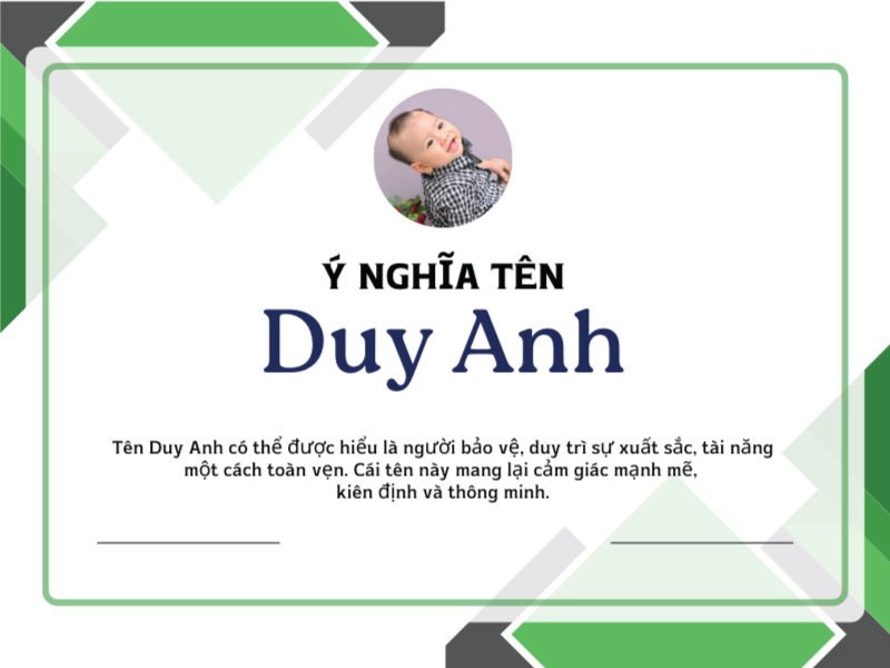 Ý nghĩa tên Duy Anh – Giải mã tên gọi và những điều ba mẹ cần biết